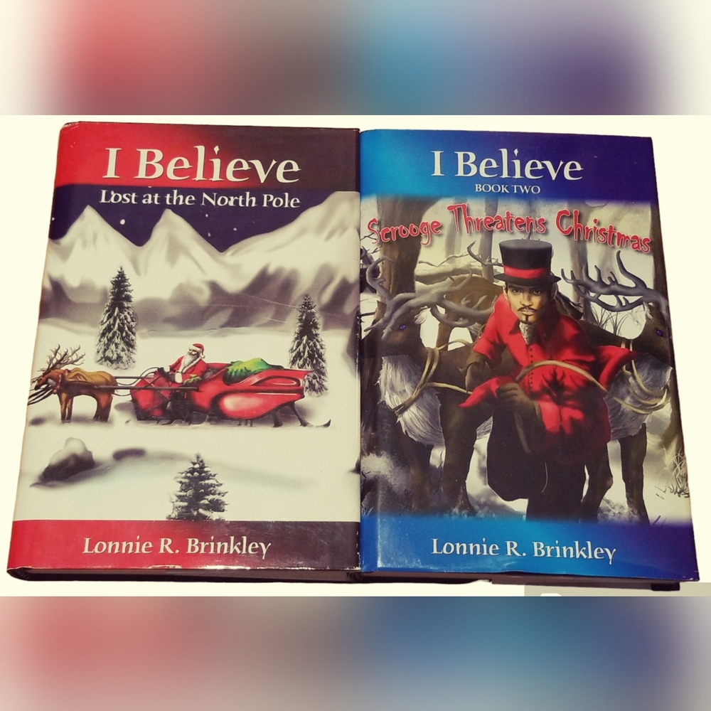 🎄🎅 "I Believe" 🎄Christmas Series, Set of 2ea, by Lonnie R. Brinkley🤶🎅🎄‎